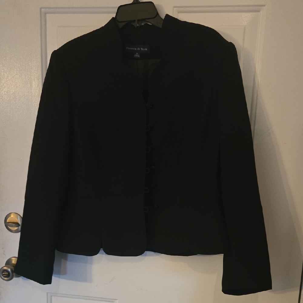 Vintage Preston & York Black Blazer